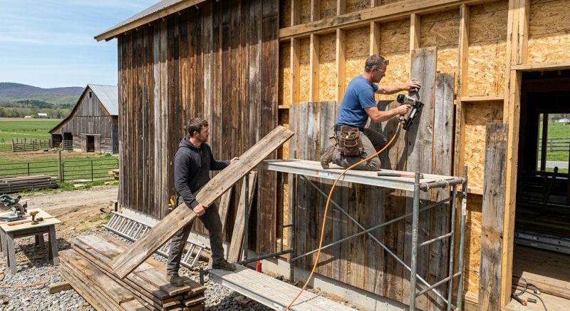 Barn Siding Installation in Warwick, RI