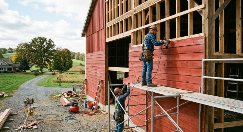 Barn Siding Replacement in Bristol County, RI