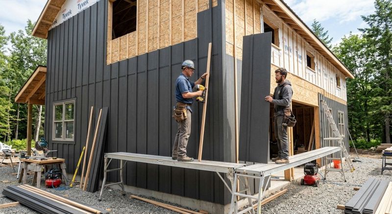 Batten Siding Installation in North Stonington, CT