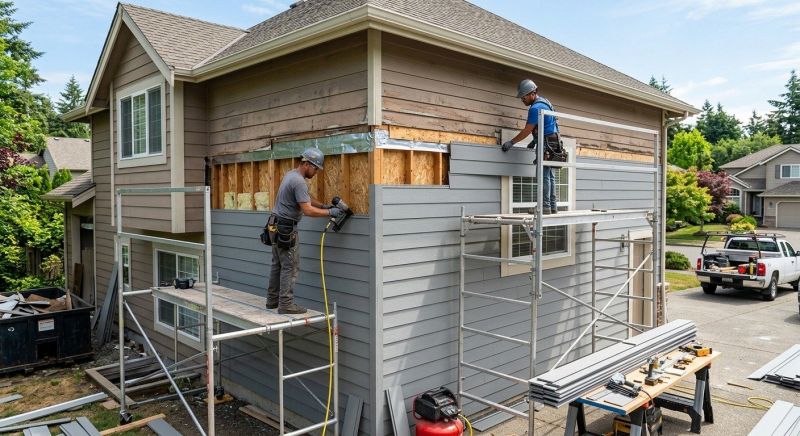Cement Siding Replacement in Wakefield, RI