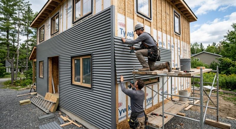 Corrugated Siding Installation in Washington County, RI