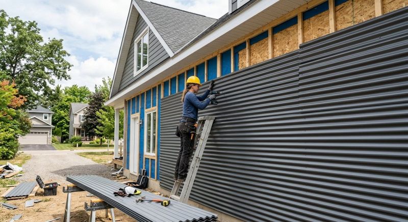 Corrugated Siding Installation in Washington County, RI