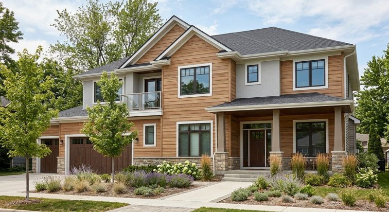 Faux Wood Siding Installation in Foster, RI