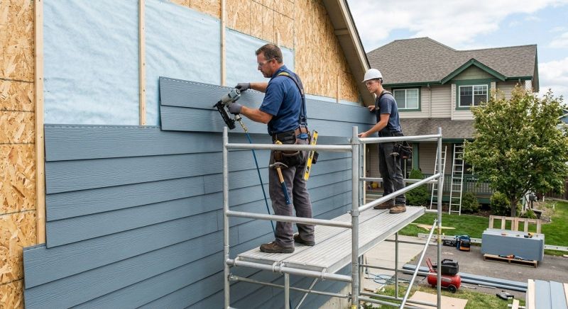Fiber Siding Installation in Foster, RI