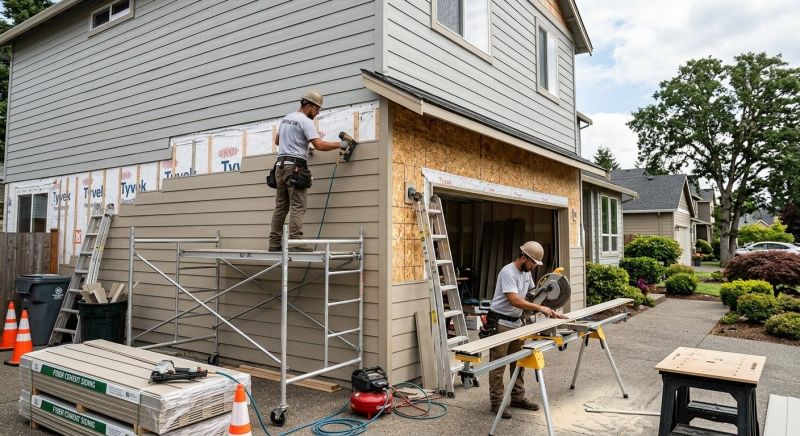 Fiber Siding Installation in North Kingstown, RI