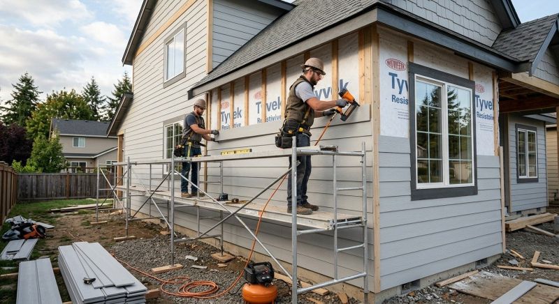 Fiber Siding Installation in Westerly, RI
