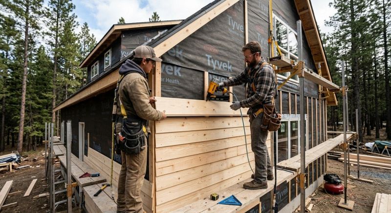 Hardwood Siding Installation in Lincoln, RI