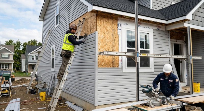 House Siding Installation in Coventry, RI