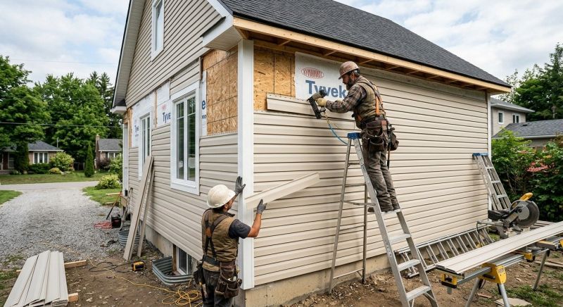 House Siding Installation in Lincoln, RI