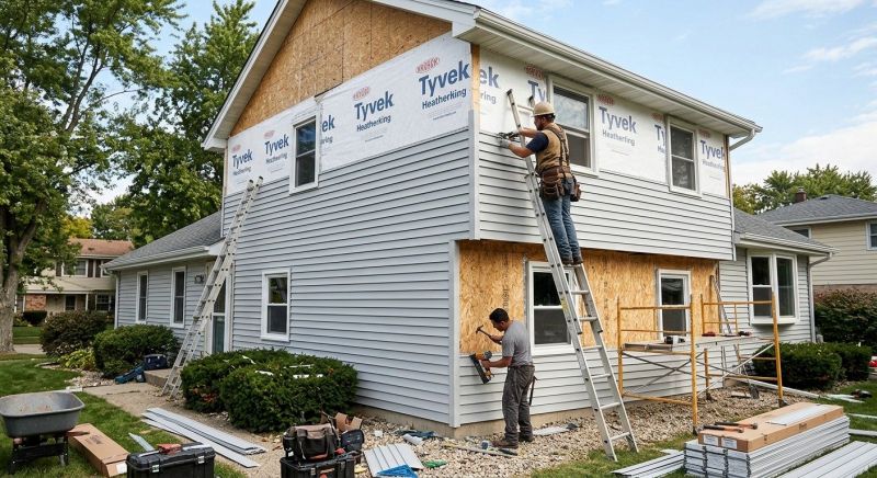 House Siding Installation in Little Compton, RI