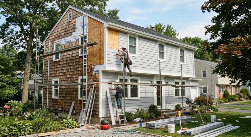 House Siding Installation in Providence, RI
