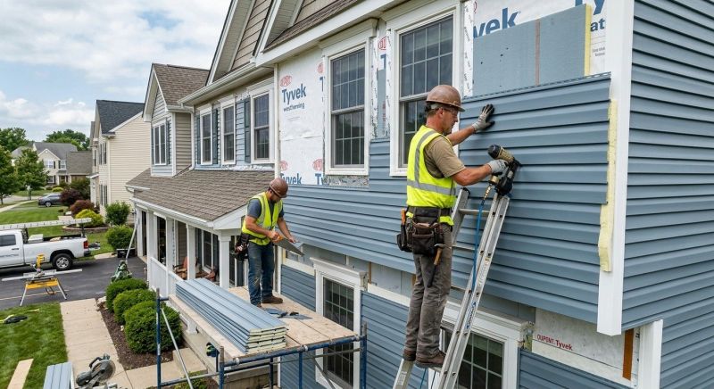 Insulated Siding Installation in Warren, RI