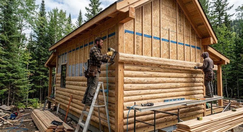 Log Siding Installation in Washington County, RI
