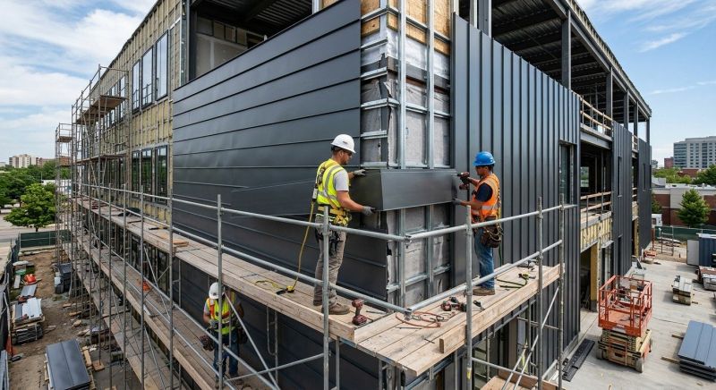 Metal Cladding Installation in Washington County, RI