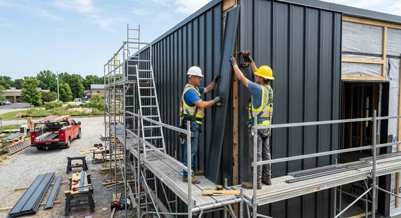 Metal Siding Installation in Foster, RI