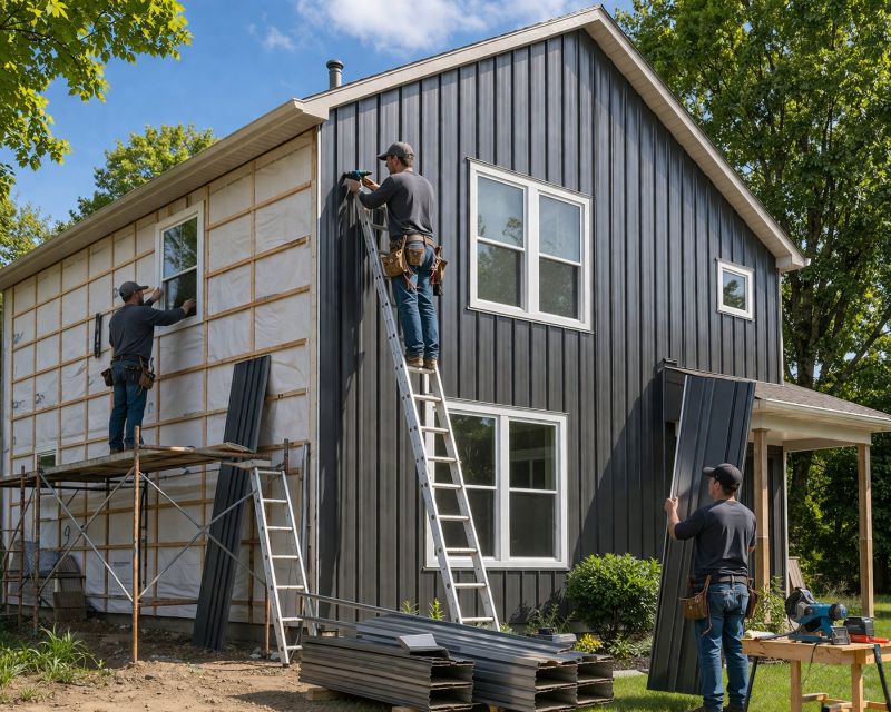 Metal Siding Installation in Washington County, RI
