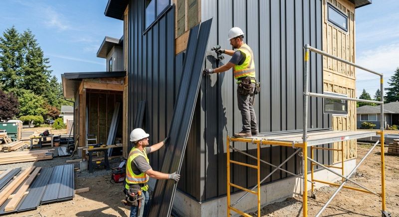 Metal Siding Installation in Lincoln, RI