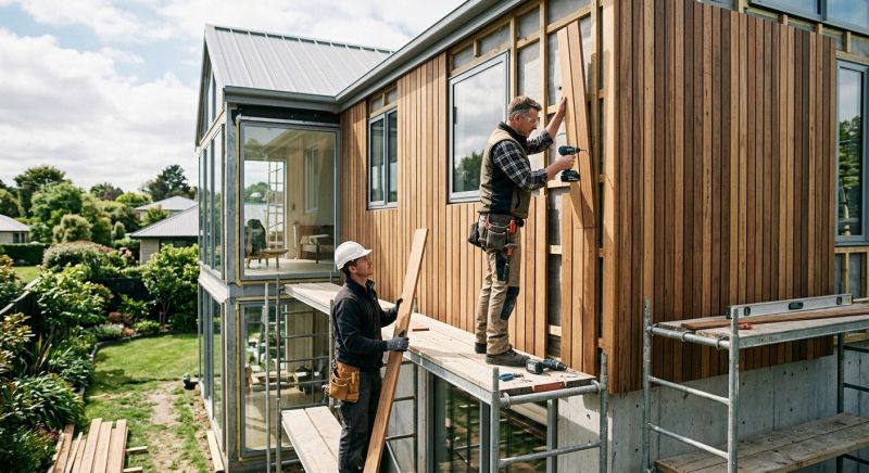 Wood Cladding Installation in Bradford, RI