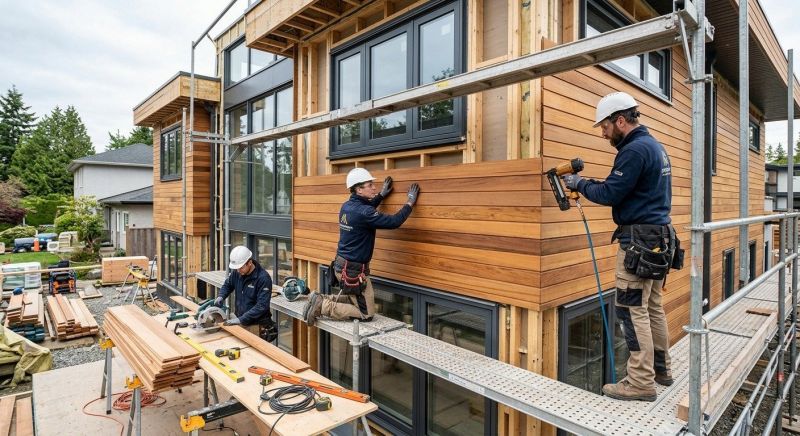 Wood Cladding Installation in Bristol County, RI