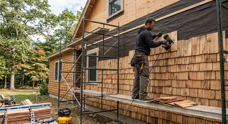 Wood Siding Installation in East Providence, RI
