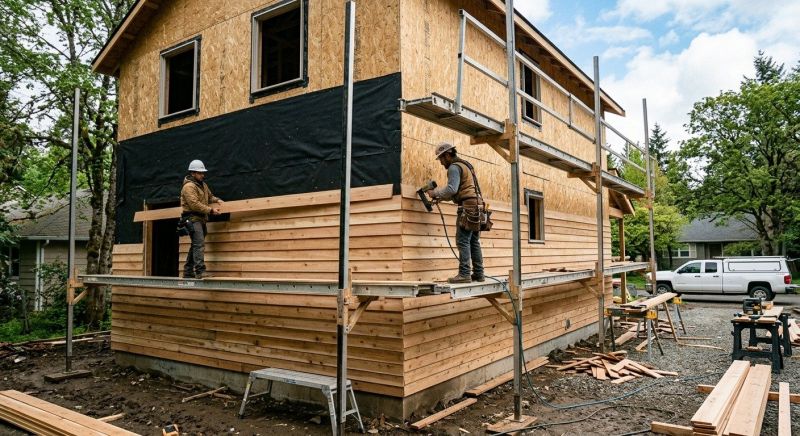 Wood Siding Installation in Foster, RI