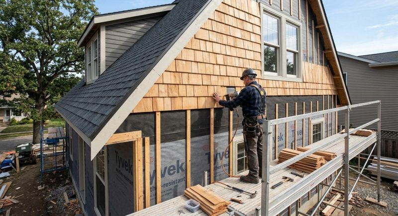 Wood Siding Installation in Little Compton, RI