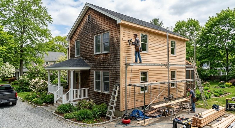 Wood Siding Installation in Pawtucket, RI