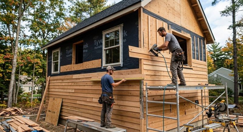 Wood Siding Installation in Saunderstown, RI