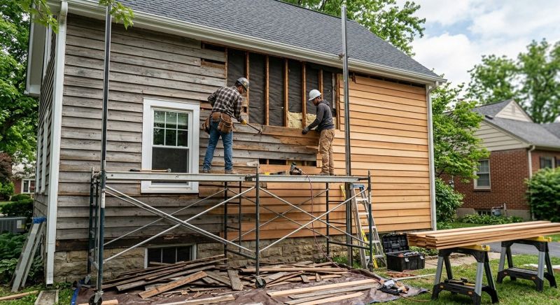 Wood Siding Replacement in North Kingstown, RI