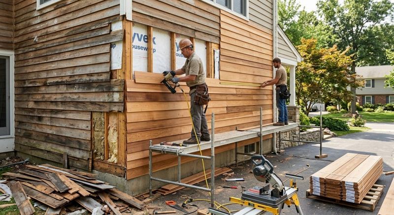 Wood Siding Service in North Scituate, RI